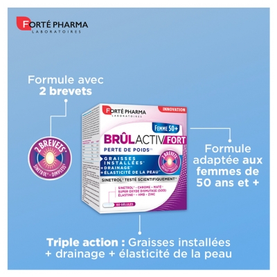 Forté Pharma Brulactiv Fort Femme 50+ - 60 Gélules