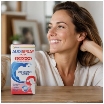 Audispray Ultra Bouchon de Cérumen 20 ml