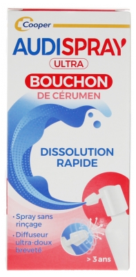 Audispray Ultra Bouchon de Cérumen 20 ml