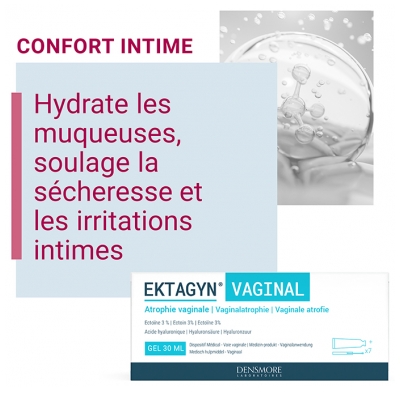 Densmore Ektagyn Gel Vaginal - Tube 30 ml +7 Canules