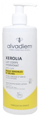 Alvadiem Xerolia Lait Corps Hydratant Peaux Sèches et Sensibles 400 ml