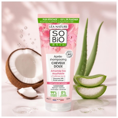 Léa Nature SO BIO étic Après-Shampoing Cheveux Doux Biologique 200 ML