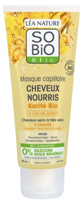 Léa Nature SO BIO étic Masque Capillaire Cheveux Nourris Karité Biologique 200 ML