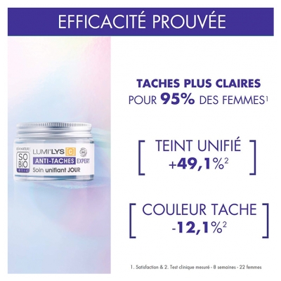 Léa Nature SO BIO étic Lumi'Lys [C] Soin Unifiant Jour Anti-Taches Expert Biologique 50 ML