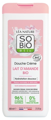 Léa Nature SO BIO étic Douche Crème au Lait d'Amande Bio 650 ML