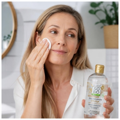 Léa Nature SO BIO étic Eau Micellaire Anti-Âge Biologique 500 ML