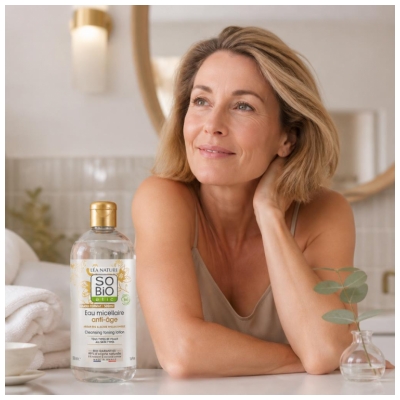 Léa Nature SO BIO étic Eau Micellaire Anti-Âge Biologique 500 ML