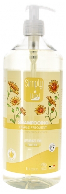 Simply Bio Shampoing Usage Fréquent Biologique 1 Litre