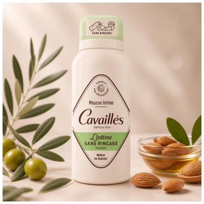 Cavaillès Mousse Intime Hydratant Sans rinçage 100 ML