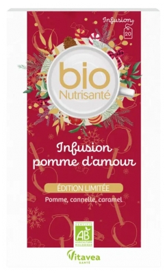 Vitavea Bionutrisanté Infuson Pomme d'Amour Édition Limitée Bio 20 Unités