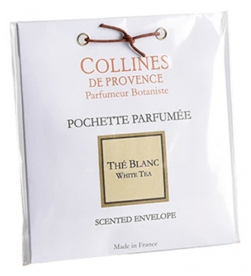Collines de Provence Pochette Parfumée Les Naturelles 6 Grammes - Senteur : Thé Blanc