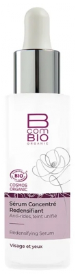 BcomBIO Sérum Concentré Redensifiant Visage et Yeux Biologique 30 ML