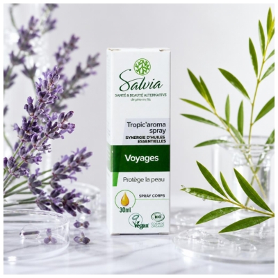 Salvia Nutrition Tropic'Aroma Spray Corps Voyages Biologique 30 ML