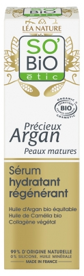 Léa Nature SO BIO étic Précieux Argan Sérum Hydratant Régénérant Biologique 30 ML