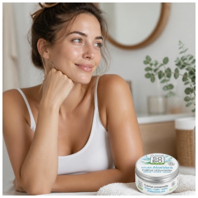 Léa Nature SO BIO étic Hydra Aloe Vera Crème Universelle Visage Corps Mains Biologique 150 ML