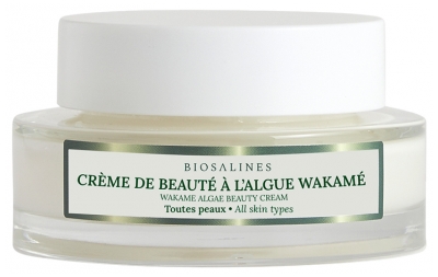 Biosalines Crème de Beauté Visage Algue Wakamé 50 ml