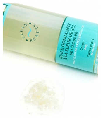 Biosalines Huile Gommante à la Fleur de Sel de l'Ile de Ré Toutes Peaux 150 ml