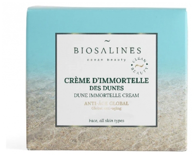 Biosalines Crème d'Immortelle des Dunes Anti-Âge 50 ML