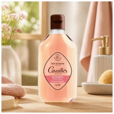 Cavaillès Huile de Douche Satinante Peaux Sensibles 250 ML