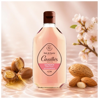 Cavaillès Huile de Douche Satinante Peaux Sensibles 250 ML
