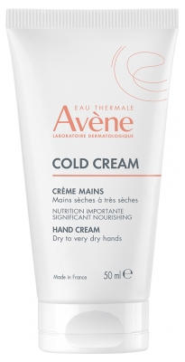 Avène Eau Thermale Crème Mains Concentrée Hydratante Peau Sèches Cold Cream 50 ml