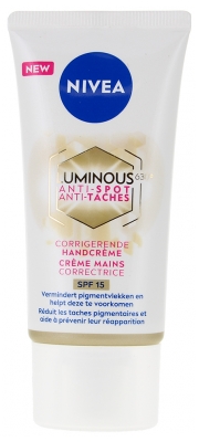 Nivea Cellular Luminous630 Crème Mains Correctrices Anti-Tâches SPF15 50 ml