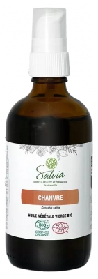 Salvia Nutrition Huile Végétale Vierge Chanvre Biologique 100 ML
