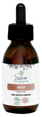 Salvia Nutrition Huile Végétale Vierge Argan Biologique 100 ML