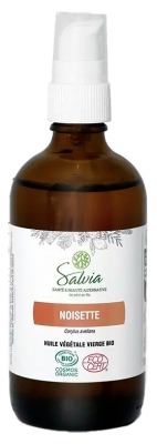Salvia Nutrition Huile Végétale Vierge Noisette Biologique 100 ML
