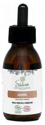 Salvia Nutrition Huile Végétale Vierge Jojoba Biologique 100 ML