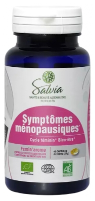 Salvia Nutrition Femin'Aroma Symptômes Ménopausiques Bio 40 Unités
