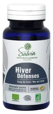 Salvia Nutrition Alternativ'Aroma Hiver Défenses Bio 120 Unités