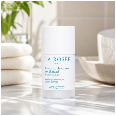 La Rosée Contour Des Yeux Défatigant à l'Aloe Vera Bio