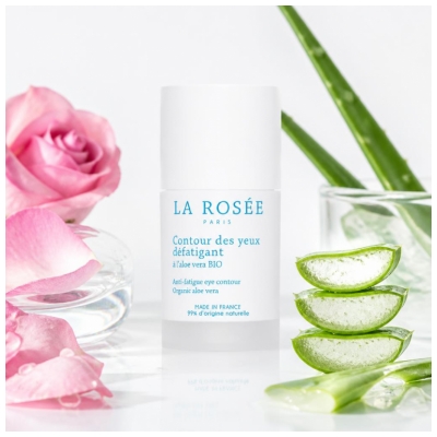 La Rosée Contour Des Yeux Défatigant à l'Aloe Vera Bio