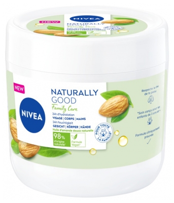 Nivea Naturally Good Family Care Amande Douce 450 ml