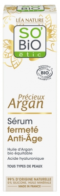 Léa Nature SO BIO étic Précieux Argan Sérum Fermeté Anti-Âge Biologique 30 ML