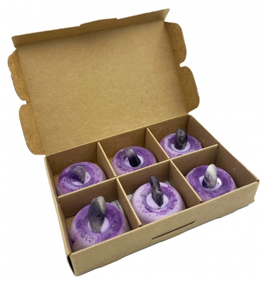 Natura Square Coffret Les Petits Glow 6 Fondants Parfumés Bio Méditation & Éveil 65 grammes
