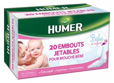 Embouts Jetables pour Mouche Bébé - Pack de 20