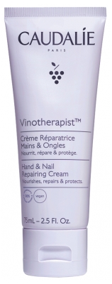 Caudalie Vinotherapist Crème Mains et Ongles Réparatrice 75 ml