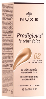 Nuxe BB crème Teintée Hydratante Toutes Peaux 30 ml - Teinte : 02 Teinte Médium