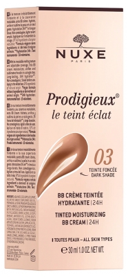 Nuxe BB crème Teintée Hydratante Toutes Peaux 30 ml - Teinte : 03 Teinte Foncée