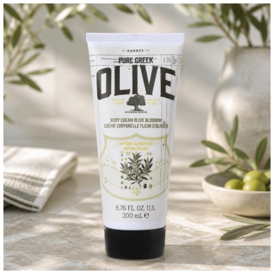 Korres Olive Pure Greek Olive Lait Corps Olive & Fleur d'Olivier 200 ml