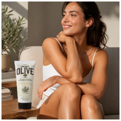 Korres Olive Pure Greek Olive Lait Corps Olive & Fleur d'Olivier 200 ml