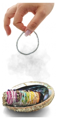 Natura Square Bracelet Facettes en Labradorite de Madagascar