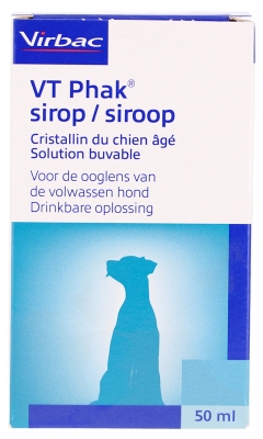Virbac VT Phak Sirop Cristallin du Chien Agé 50 ml