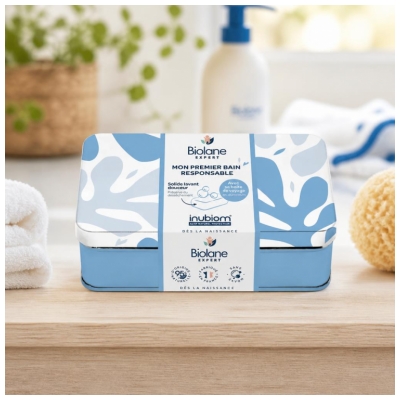 Biolane Expert Solide Lavant Douceur + Boite de Voyage 75 g
