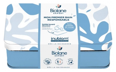 Biolane Expert Solide Lavant Douceur + Boite de Voyage 75 g