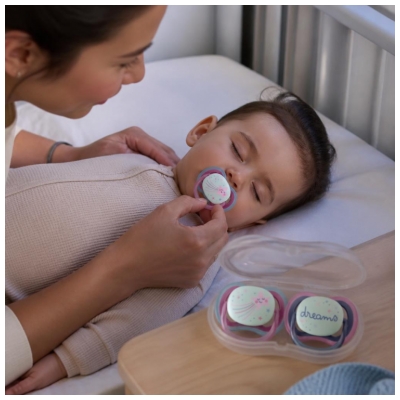 Avent Scf376/21 Sucettes Nuit 6-18M Boy
