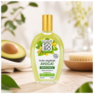 Léa Nature SO BIO étic Huile Végétale d'Avocat Biologique 50 ML
