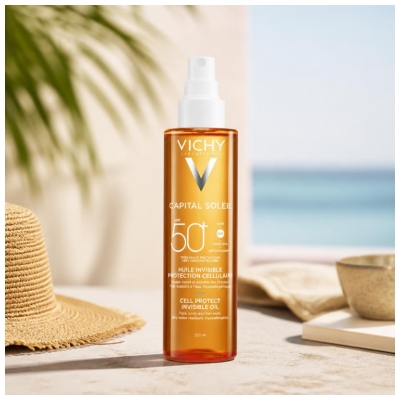 Vichy Capital Soleil Huile Invisible SPF50+ 200 ml